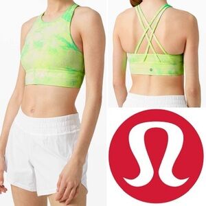 🦊 Lululemon Energy Bra High Neck Long Line​​